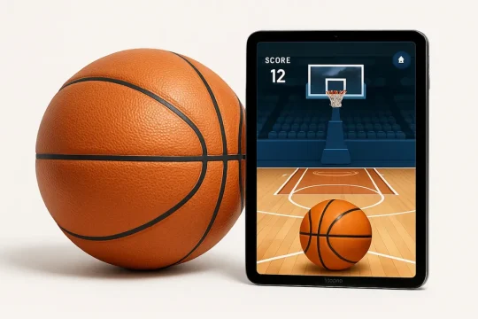 Basketball och iPad Air: Teknologi möter sport